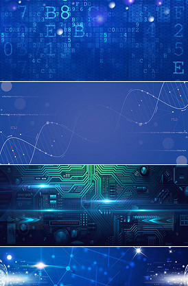 科技海報(bào)背景素材線條科技素材